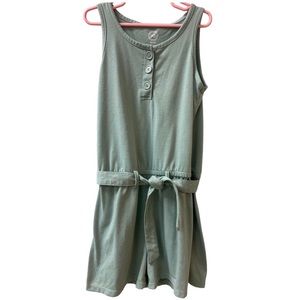 EUC seafoam green Wonder Nation romper
